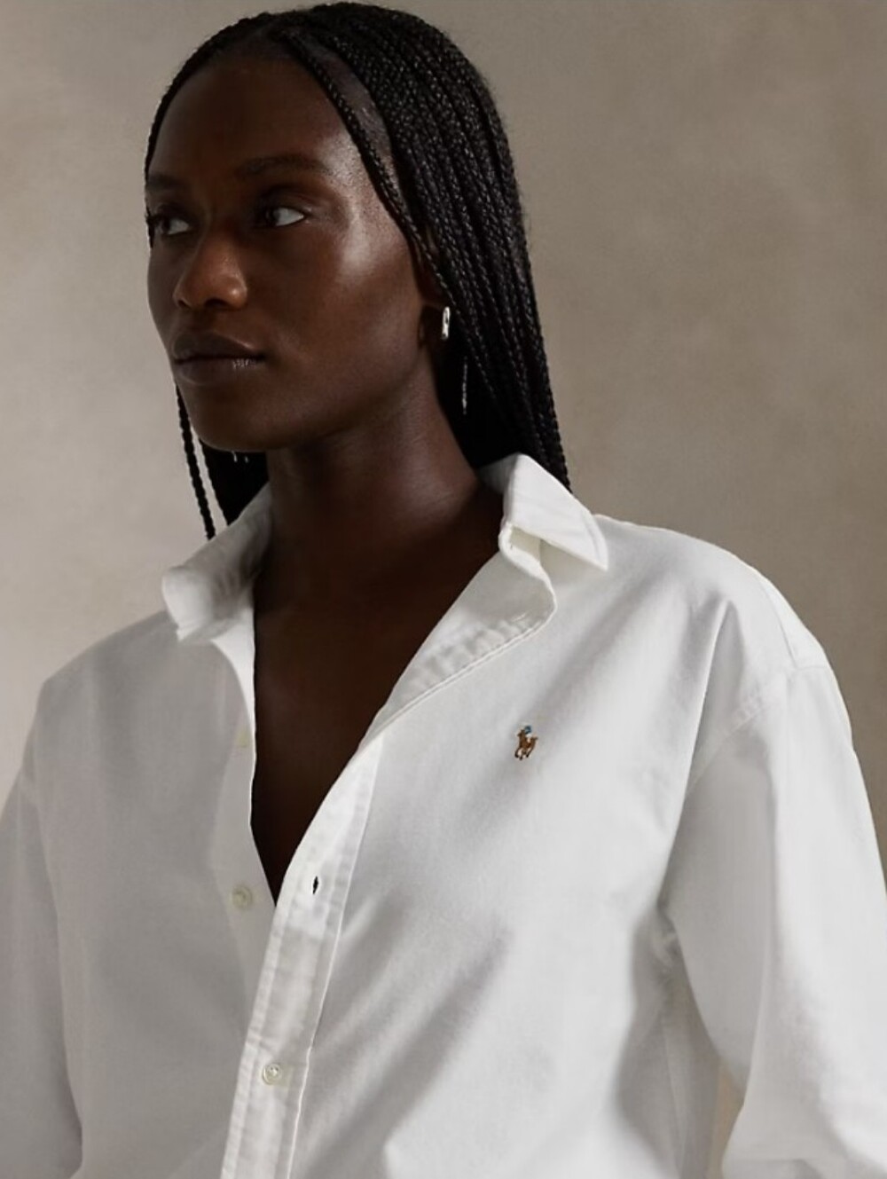 RALPH LAUREN YARMOUTH FIT OXFORD BUTTON DOWN SHIRT